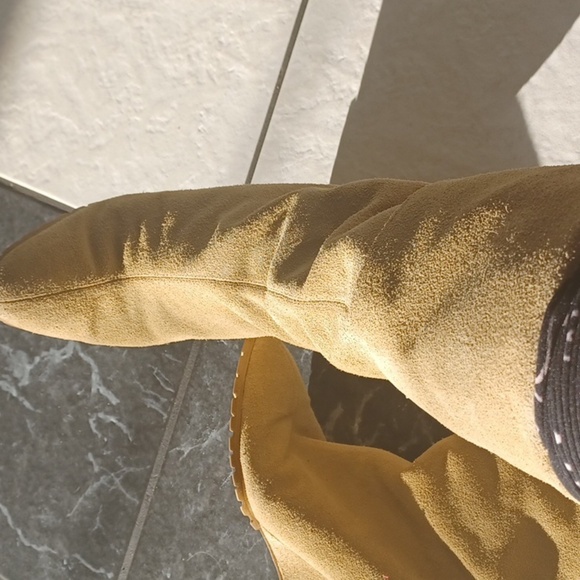 Colin Stuart Suede (Leather) Wedge Boots - Picture 3 of 8